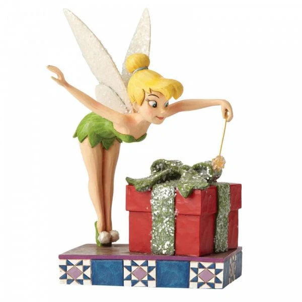 Disney Traditions Pixie Dusted Present - Tinker Bell Figurine 4051970
