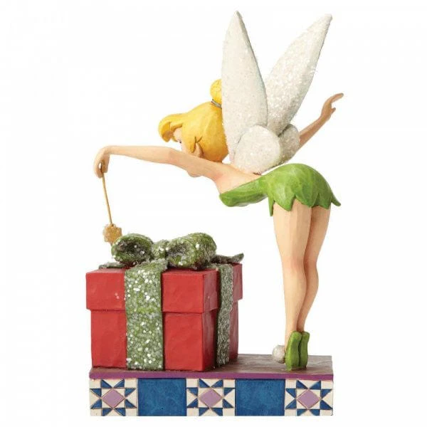 Disney Traditions Pixie Dusted Present - Tinker Bell Figurine 4051970 - Image 2