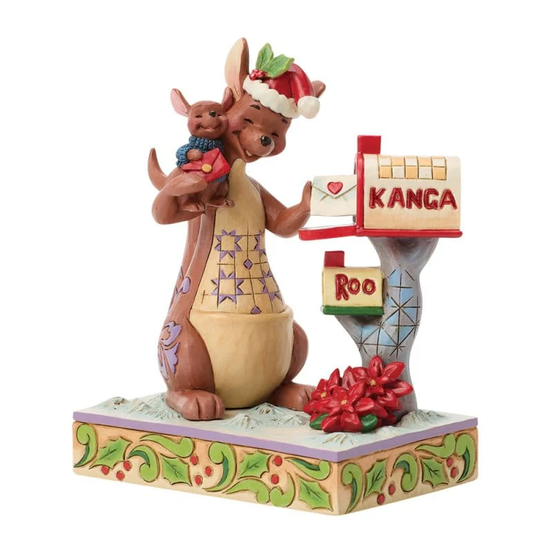 Disney Traditions Roo's Holiday Wish (Kanga & Roo) Figurine By Jim Shore 6018707 - Image 3