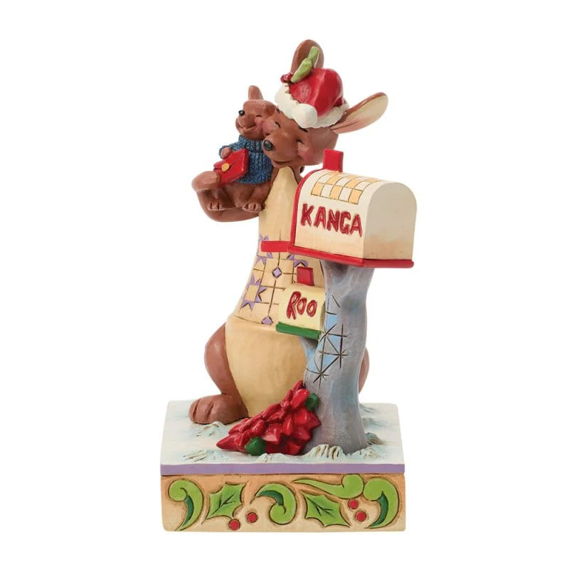 Disney Traditions Roo's Holiday Wish (Kanga & Roo) Figurine By Jim Shore 6018707 - Image 4