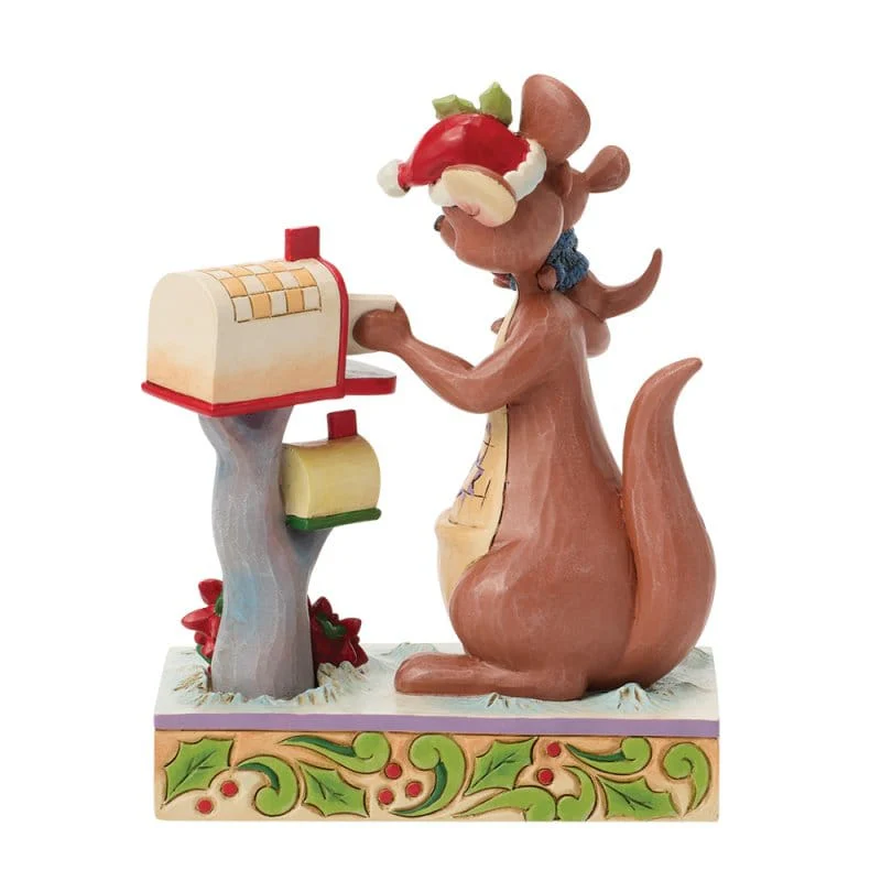 Disney Traditions Roo's Holiday Wish (Kanga & Roo) Figurine By Jim Shore 6018707 - Image 5