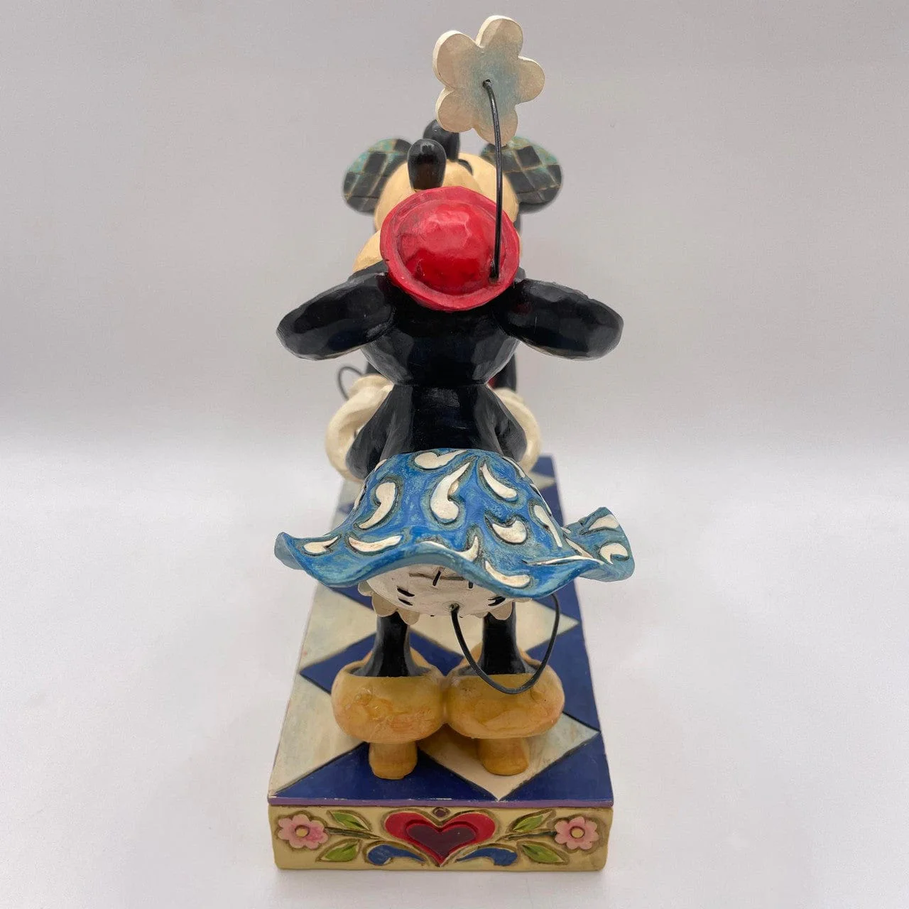 Disney Traditions Smooch For My Sweetie Mickey & Minnie Figurine Signed by Jim Shore 4013989 - Image 5