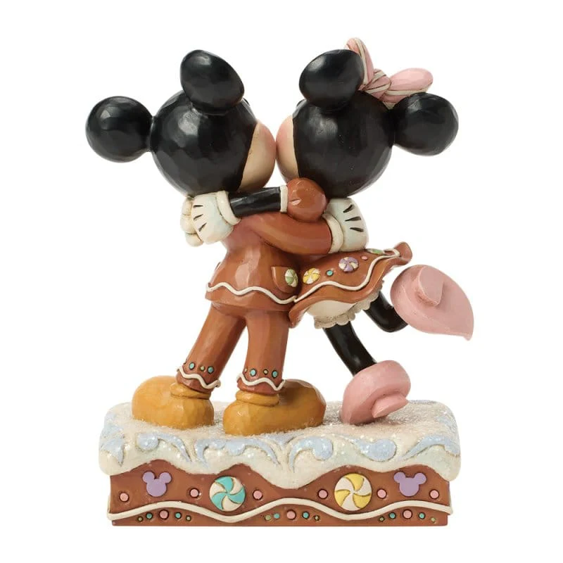 Disney Traditions Sugarcoated Sweethearts (Mickey and Minnie Gingerbread) Figurine By Jim Shore 6018705 - Image 5
