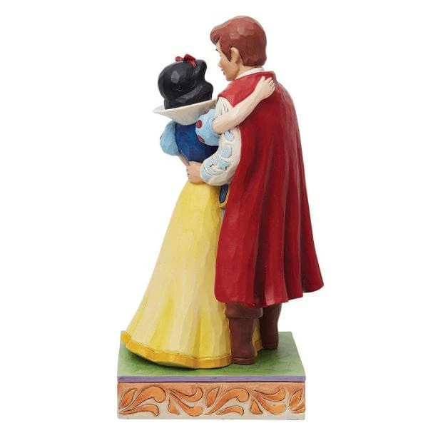 Disney Traditions The Fairest Love Snow White & Prince Figurine by Jim Shore 6013069 - Image 4