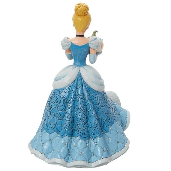 Disney Traditions The Iconic Pumpkin Cinderella Deluxe Figurine by Jim Shore 6013078 - Image 2