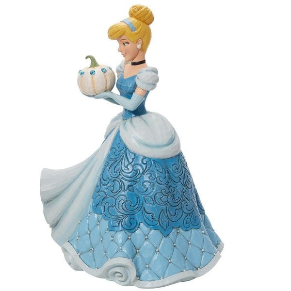 Disney Traditions The Iconic Pumpkin Cinderella Deluxe Figurine by Jim Shore 6013078 - Image 3