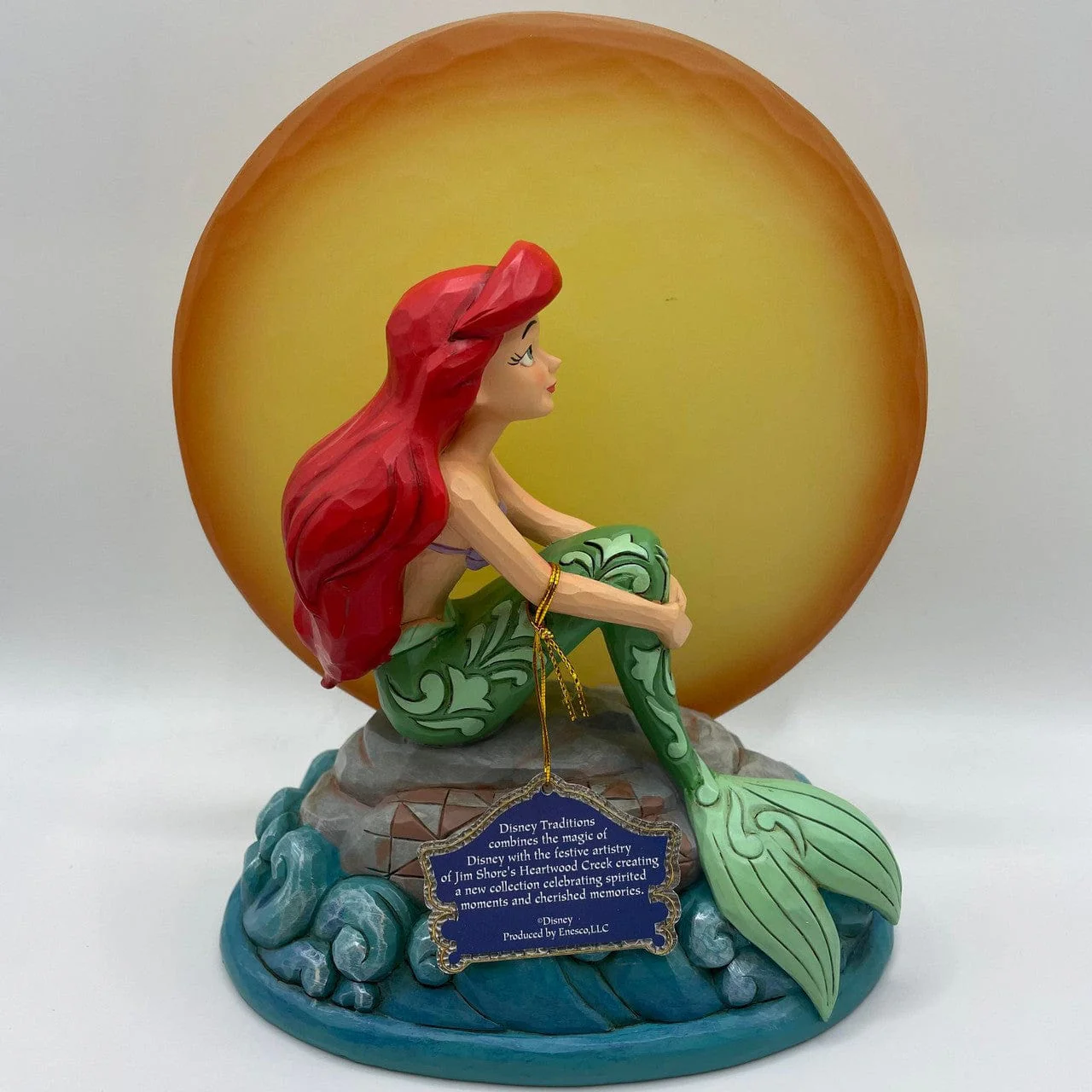Disney Traditions The Little Mermaid 3 Pack Bundle Figurines - Mermaid by Moonlight, Flounder and Splash of Fun (COMBINED RRP £120) - Image 4