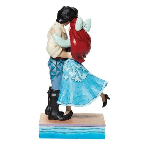 Disney Traditions Two Worlds United Ariel & Prince Eric Figurine by Jim Shore 6013070 - Image 4