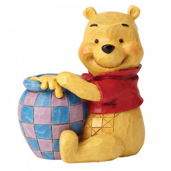 Disney Traditions Winnie the Pooh with Honey Pot Mini Figurine 4054289