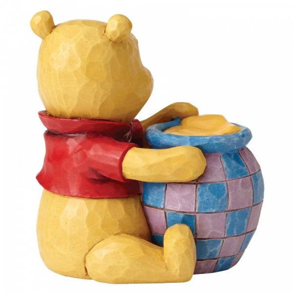 Disney Traditions Winnie the Pooh with Honey Pot Mini Figurine 4054289 - Image 2