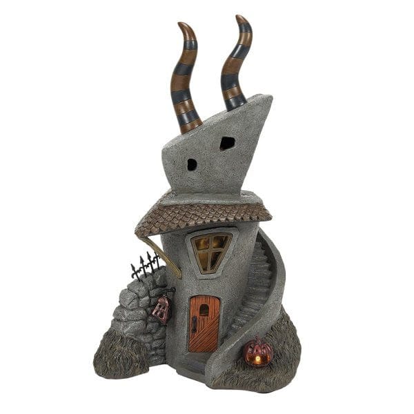 Harlequin House Nightmare Before Christmas Village Figurine By Department 56