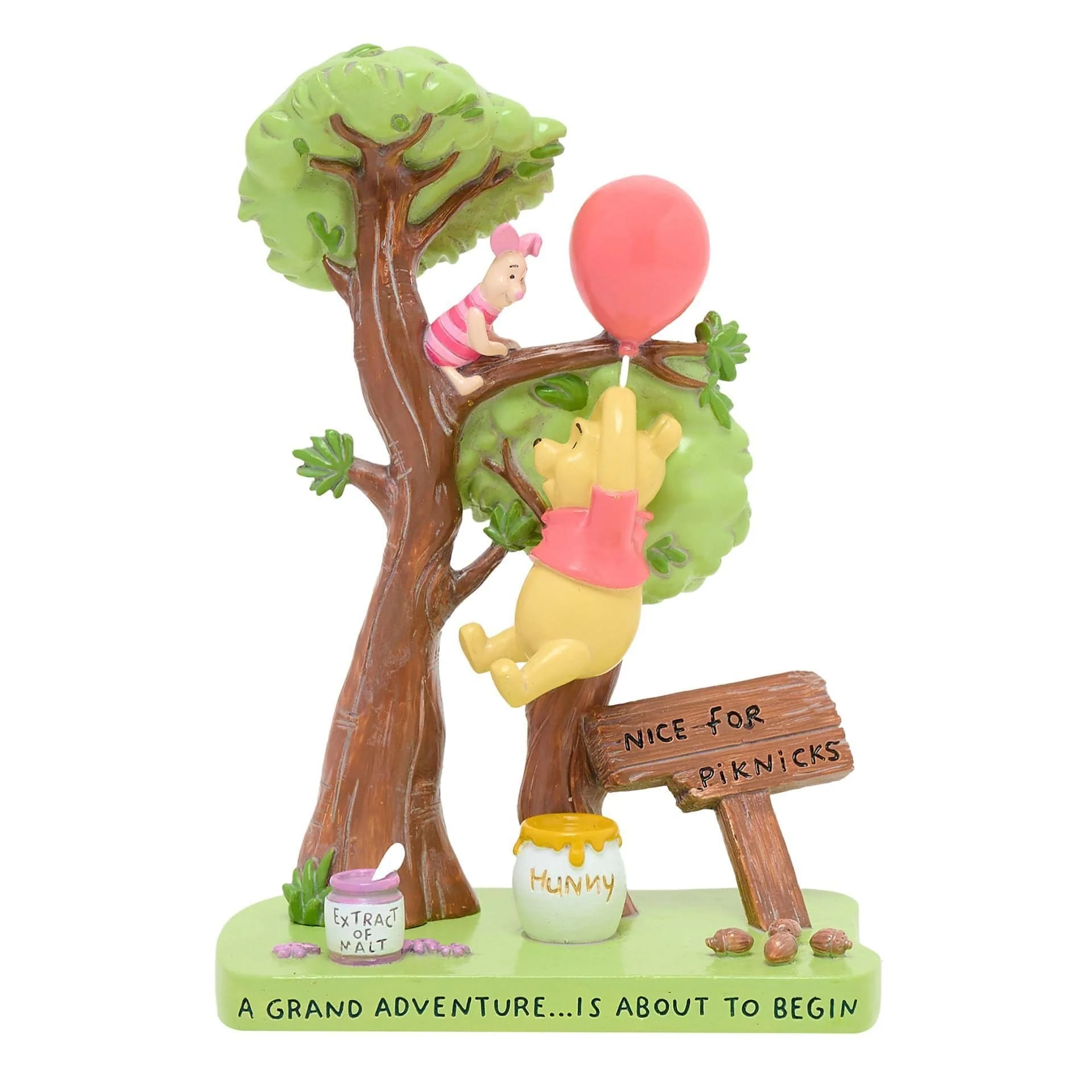 Disney Winnie The Pooh & Friends Figurine - A Grand Adventure Is About To Begin