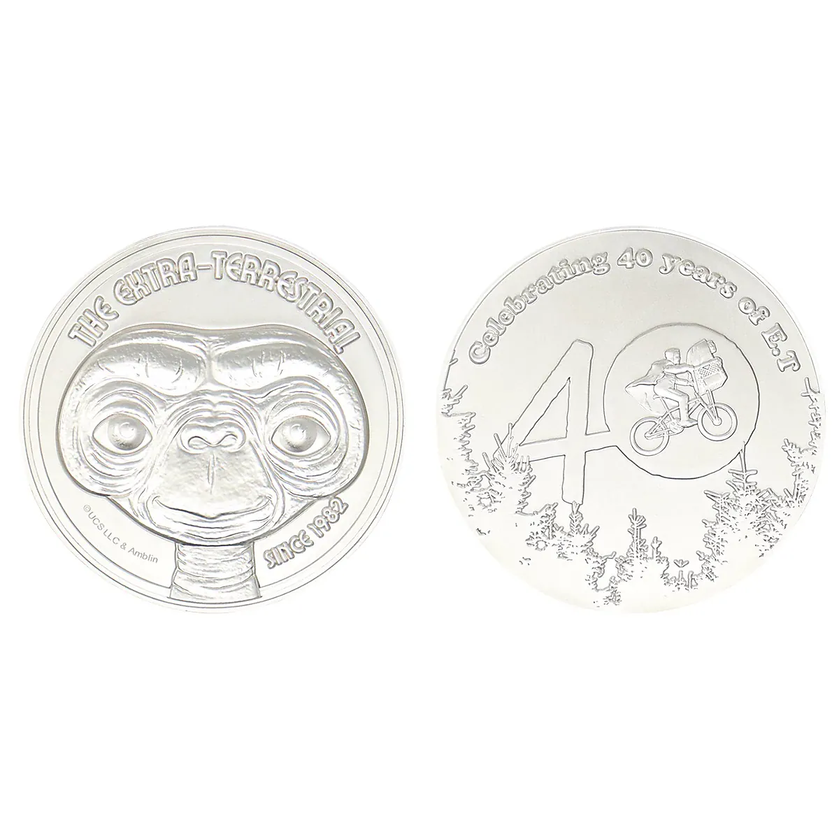 E.T. Extra Terrestrial Limited Edition 40th Anniversary Medallion - Image 2