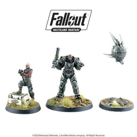Fallout Wasteland Warfare Brotherhood Of Steel Knight-captain Cade & Paladin Danse - Image 2