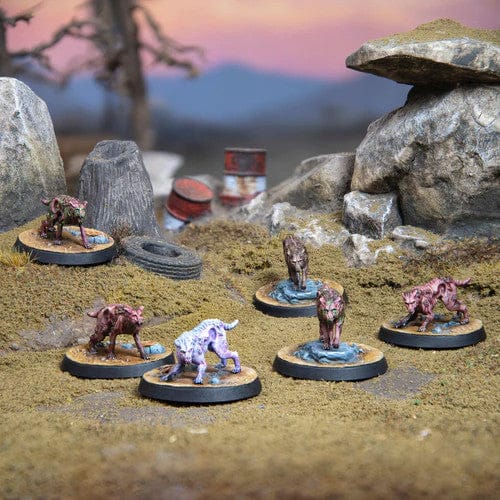 Fallout Wasteland Warfare Creatures Mongrel Scavenging Pack - Image 3
