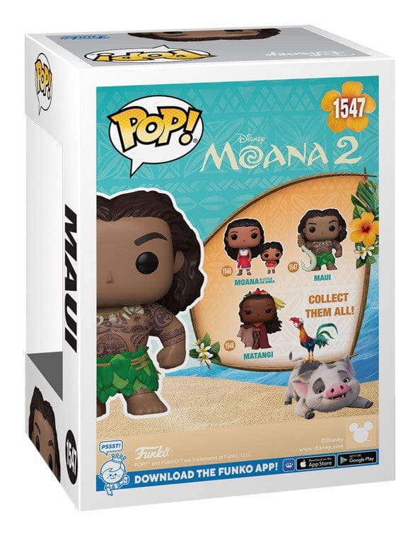 Funko Pop! Disney Moana 2 - Maui #1547 Pop Vinyl - Image 3