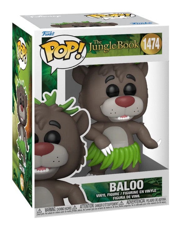 Funko Pop! Disney The Jungle Book Series 2 - Baloo  #1474 Pop Vinyl - Image 2