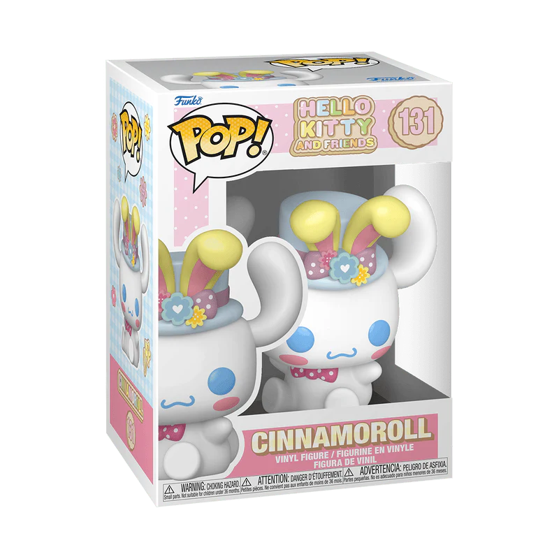 Funko Pop! Hello Kitty Spring Cinnamoroll with Bunny Ears Pop Vinyl #131