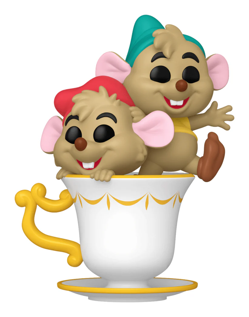 Funko Pop! Jaq & Gus In Cup Cinderella Pop Vinyl #1544 - Image 2