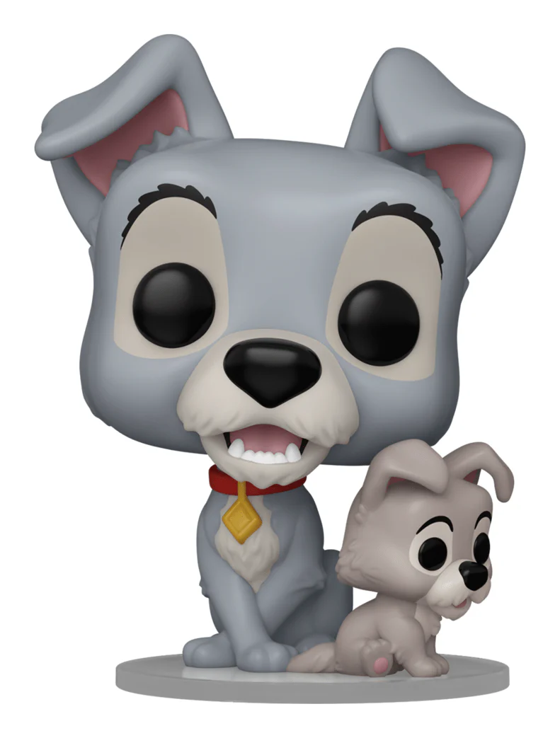 Funko Pop! Tramp With Puppy Lady And The Tramp Pop Vinyl #1554 - Image 2