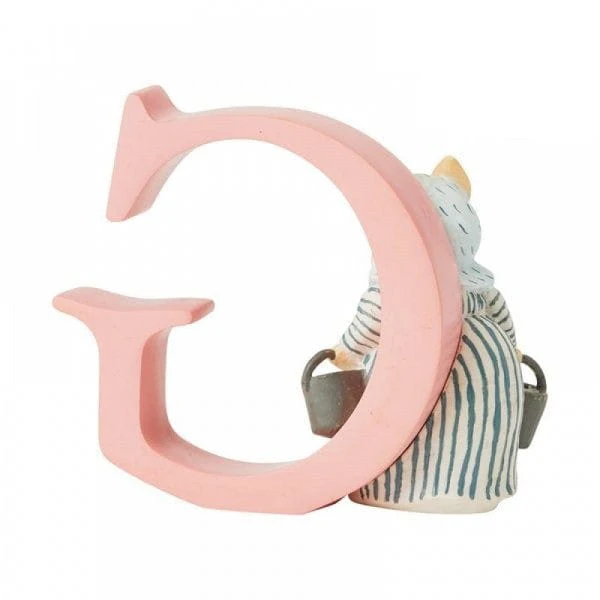 "G" Aunt Pettitoes Beatrix Potter Alphabet Letter - Image 2
