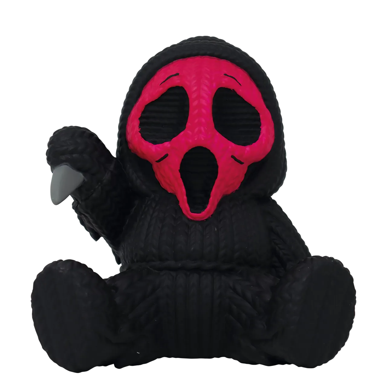 Ghostface Scream Fluorescent Pink Collectible Vinyl Figure by Handmade By Robots