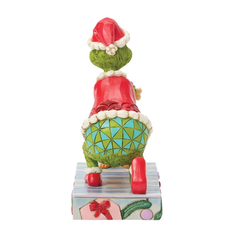 The Grinch Giving Max a Bone Figurine By Jim Shore 6018964 - Image 5