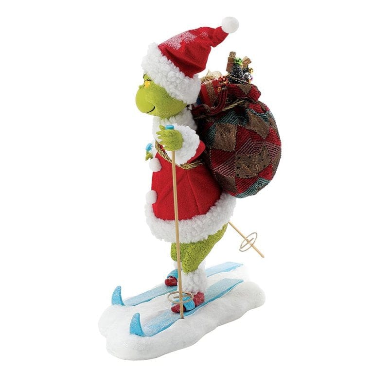 Grinchy Delivery (The Grinch On Skis) Possible Dreams by Department 56 Christmas Figurine 6015894 - Image 4