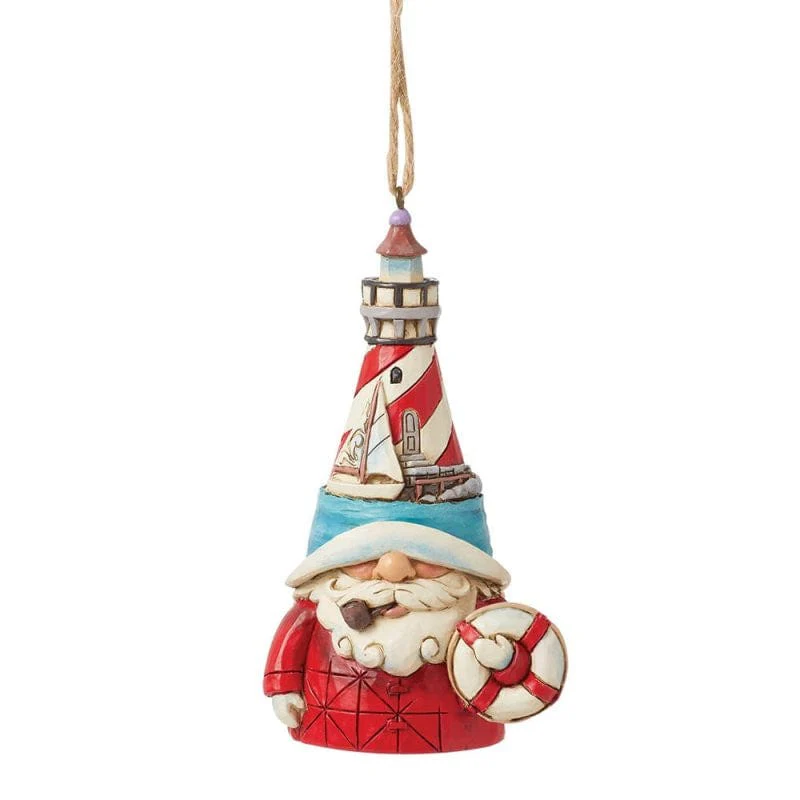 Heartwood Creek By Jim Shore Let Lighthouse Gnome Hanging Ornament Figurine 6016521