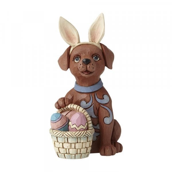 Heartwood Creek By Jim Shore Mini Dog With Bunny Ears Easter Figurine 6008411