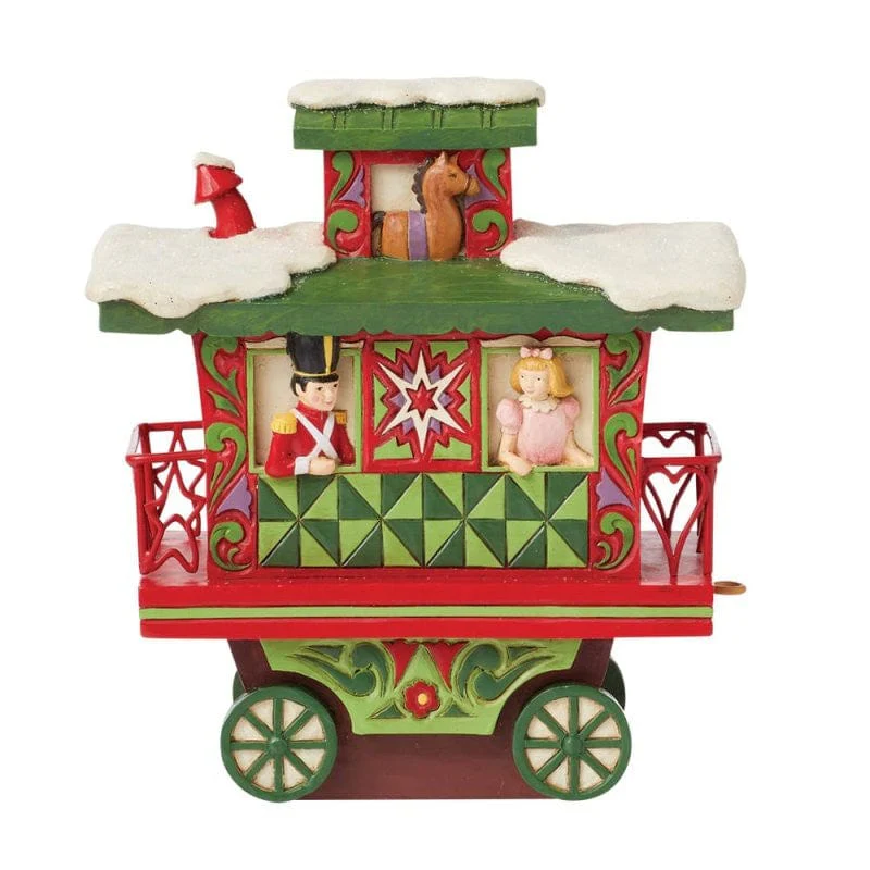 Heartwood Creek By Jim Shore North Pole Delivery (Train Car Caboose) Figurine 6015481 - Image 3