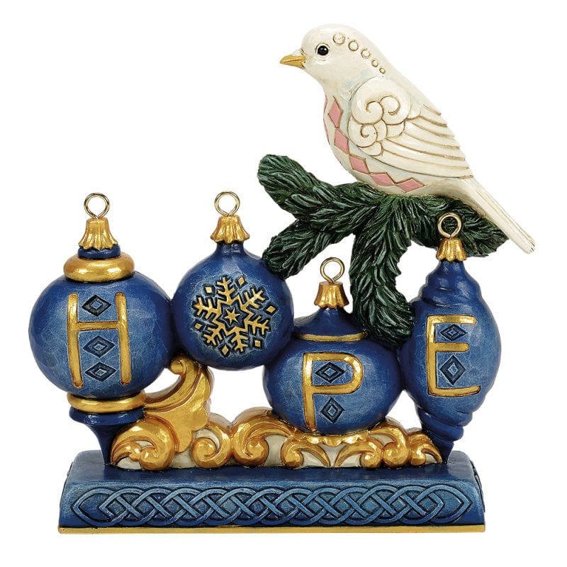 Heartwood Creek By Jim Shore Peaceful Perch (Peace Sign With Dove) Figurine 6017042