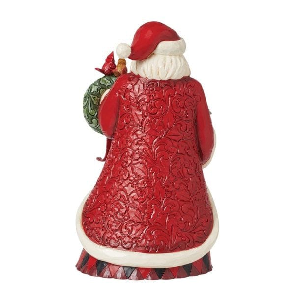 Heartwood Creek By Jim Shore Santa With Birdhouse Figurine 6015440 - Image 4