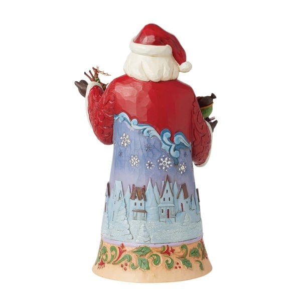 Heartwood Creek By Jim Shore Santa With Sleigh In Overnight Scene Figurine 6015502 - Image 3