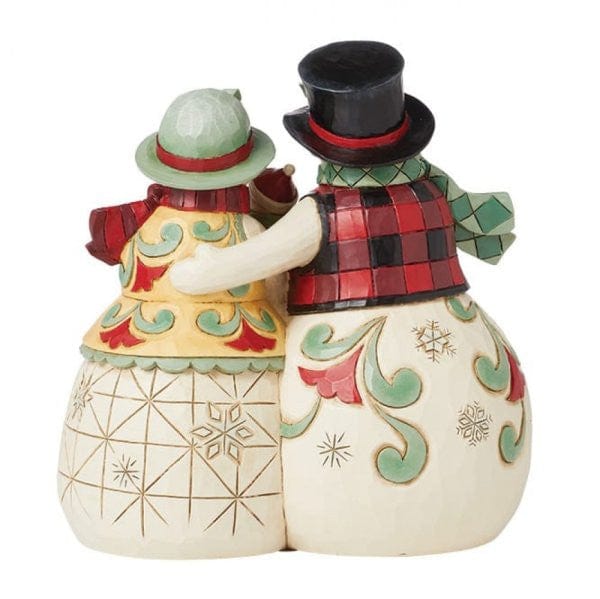 Heartwood Creek By Jim Shore Snowman Family Toasting Marshmallows Figurine 6015443 - Image 4