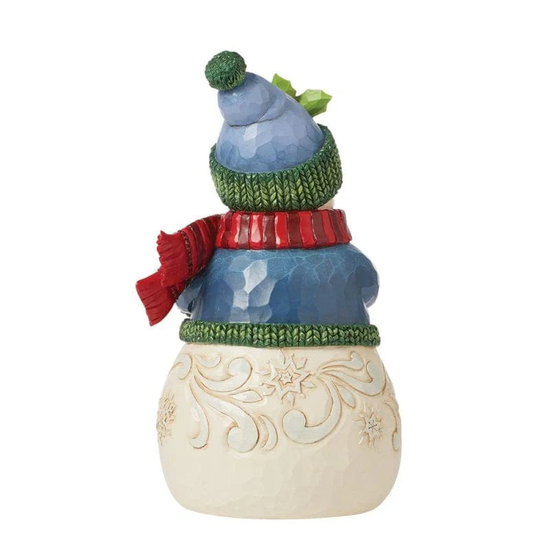 Heartwood Creek By Jim Shore Unwrap The Joy (Snowman With Arms Full Of Presents)  Figurine 6015522 - Image 4