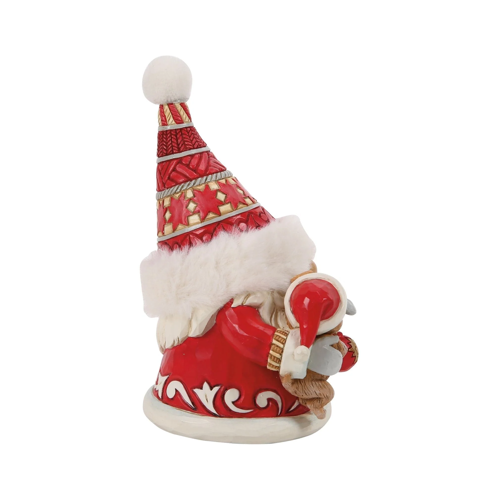 Heartwood Creek Christmas Gnome With Puppy Figurine By Jim Shore - Image 2