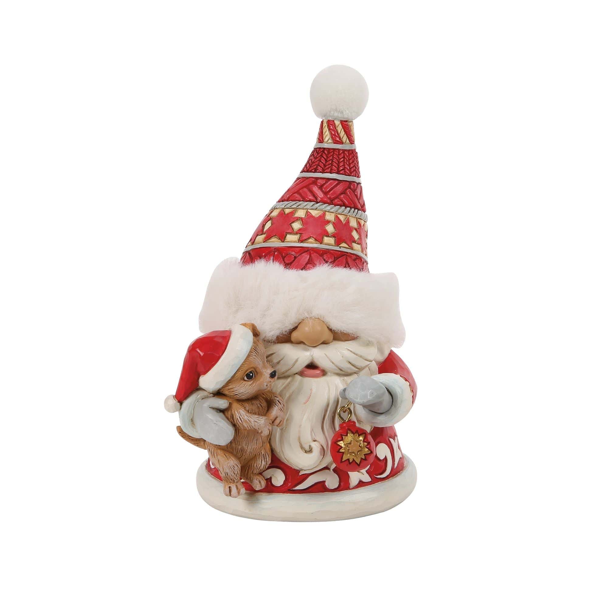 Heartwood Creek Christmas Gnome With Puppy Figurine By Jim Shore - Image 3