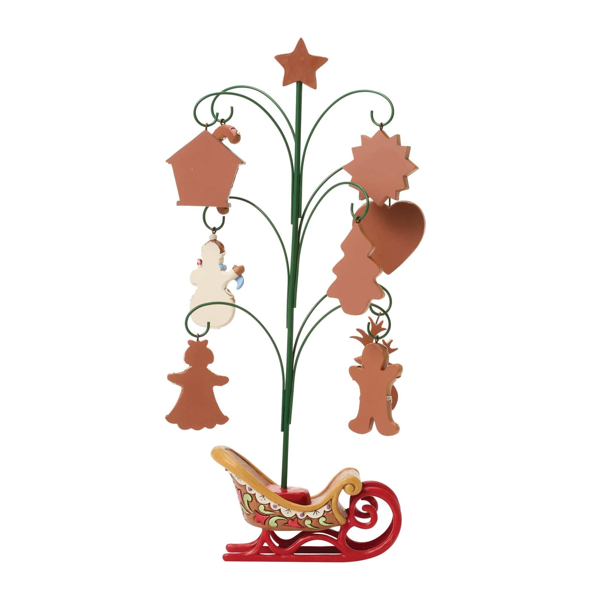Heartwood Creek Gingerbread Tree with Cookie Ornament By Jim Shore - Image 3