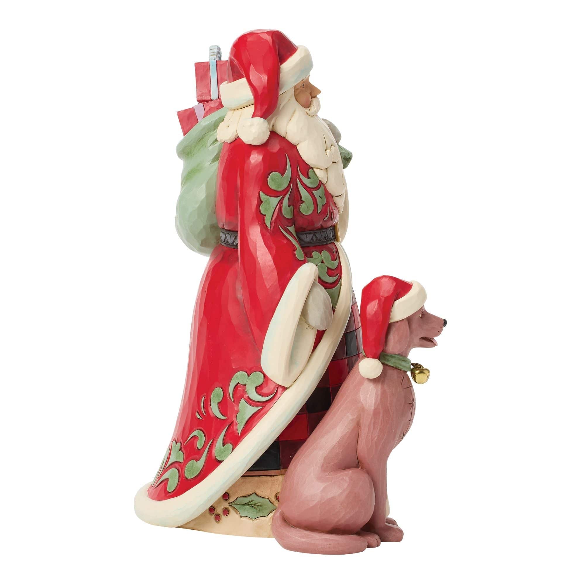 Heartwood Creek Highland Glen Santa Pet Dog Figurine By Jim Shore - Image 4