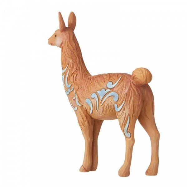 Heartwood Creek Llama Mini Figurine by Jim Shore 6006446 - Image 4