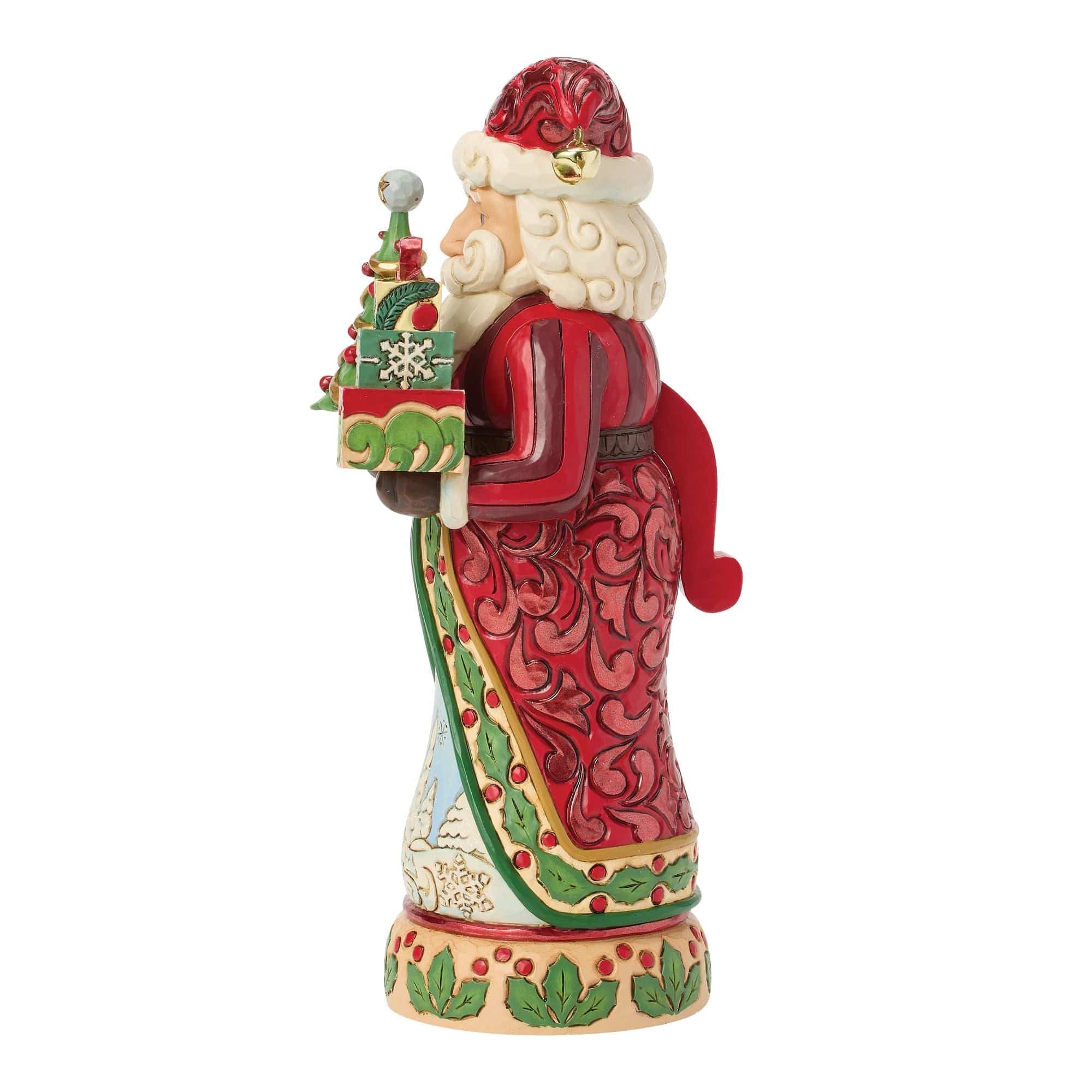 Heartwood Creek Nutcracker Santa Tree Figurine By Jim Shore - Image 4