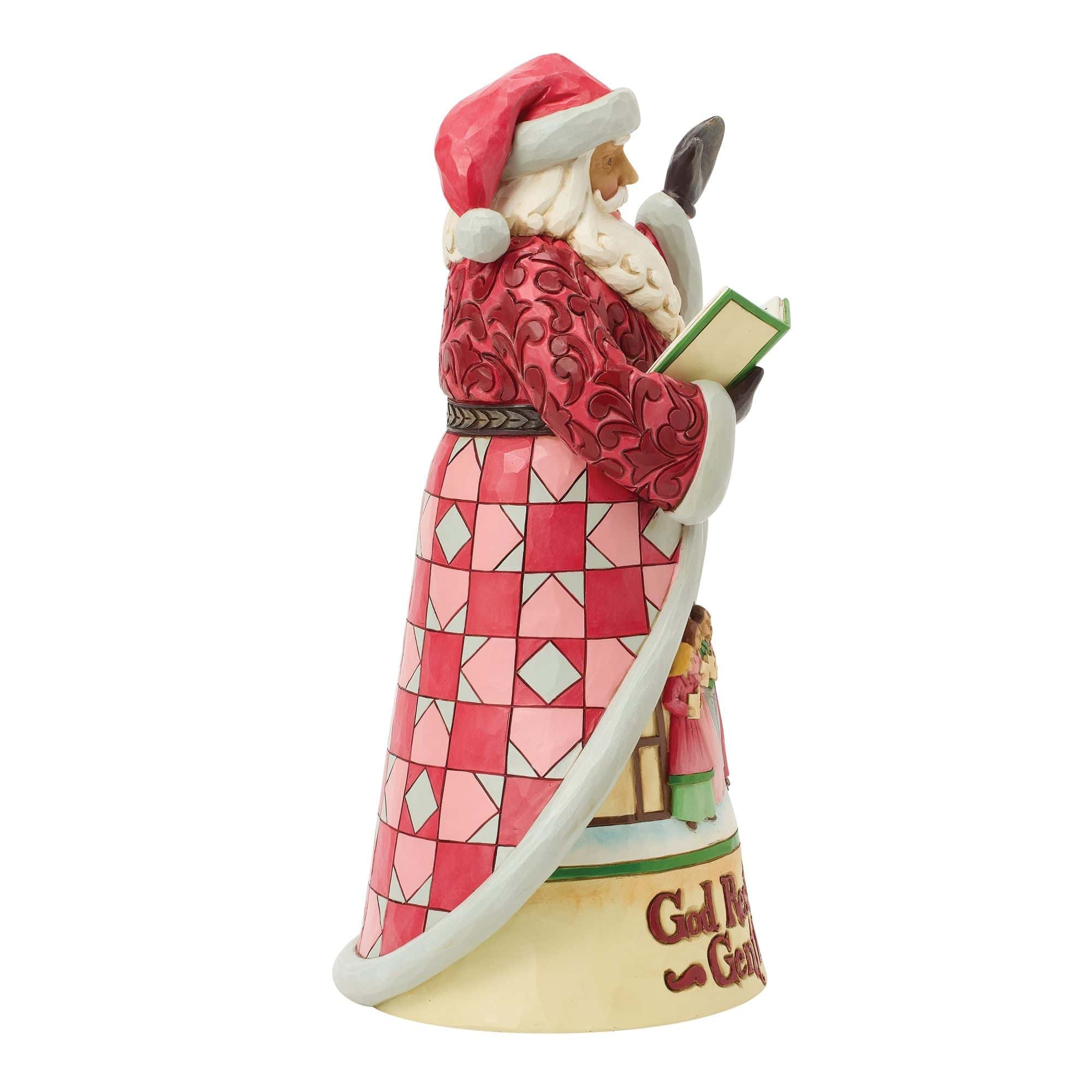 Heartwood Creek Santa Song 'God Rest' Figurine By Jim Shore - Image 3