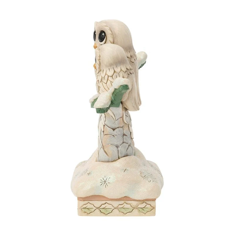 Heartwood Creek Woodland Owls On Tree Figurine By Jim Shore - Image 2