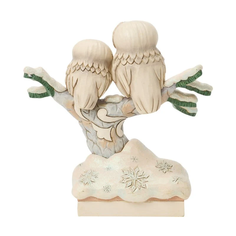 Heartwood Creek Woodland Owls On Tree Figurine By Jim Shore - Image 3
