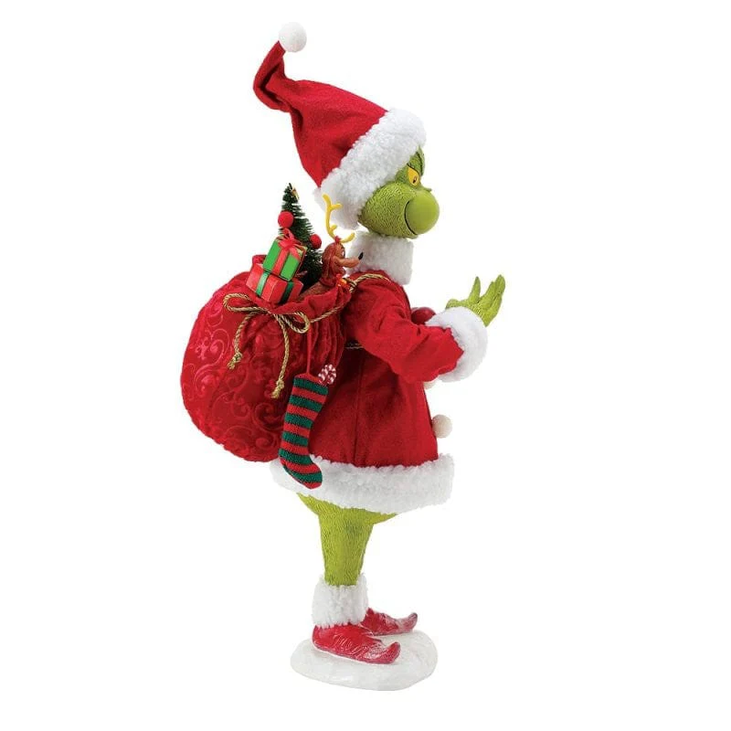 His Heart Grew (Talking Grinch Figurine) Possible Dreams by Department 56 Christmas Figurine 6016488 - Image 2