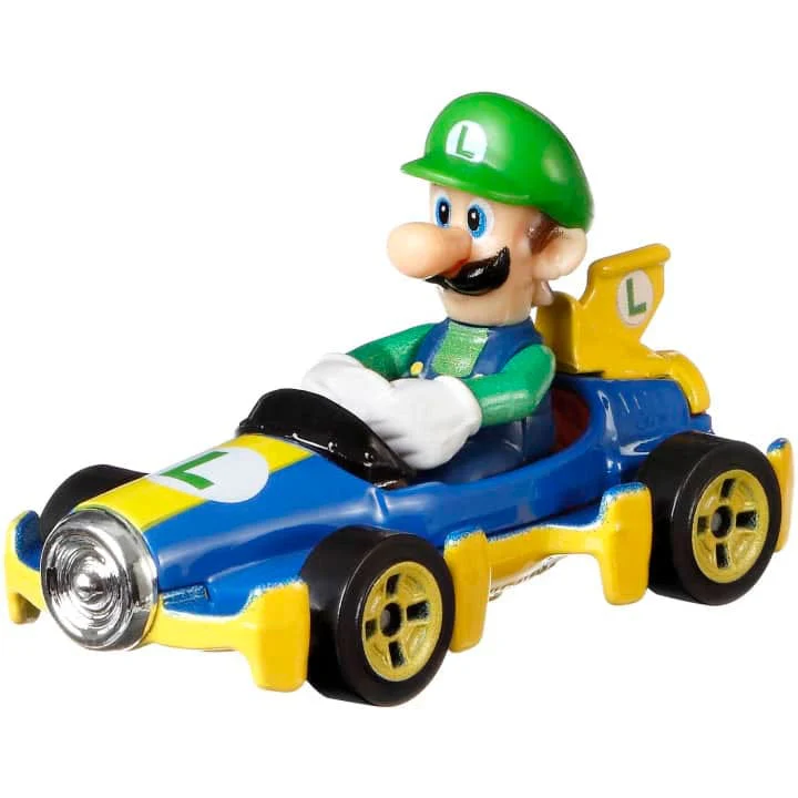Hot Wheels Mario Kart Luigi Mach 8 - Image 2