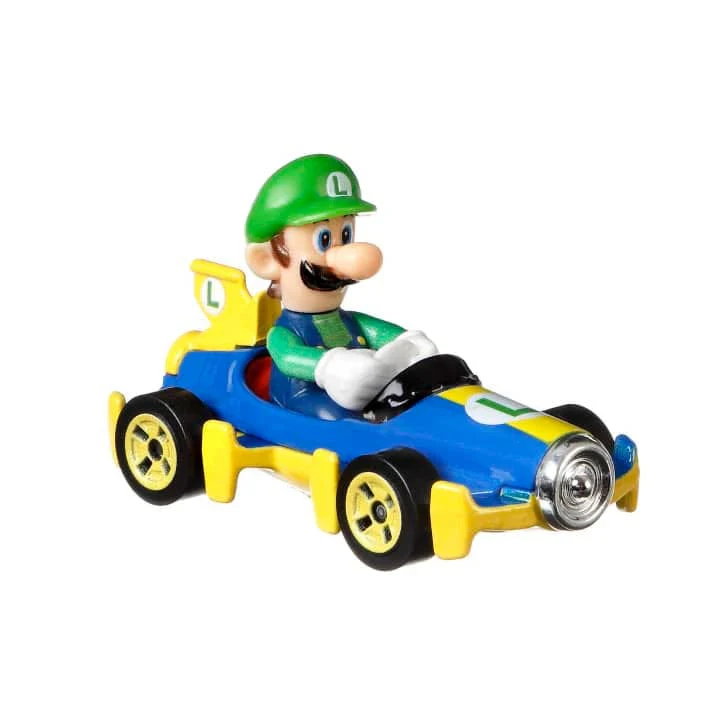 Hot Wheels Mario Kart Luigi Mach 8 - Image 3