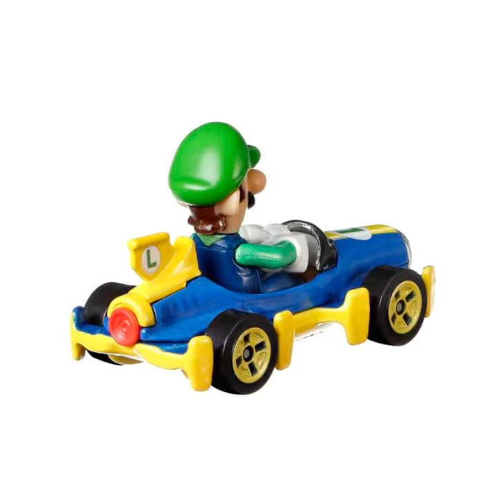 Hot Wheels Mario Kart Luigi Mach 8 - Image 4