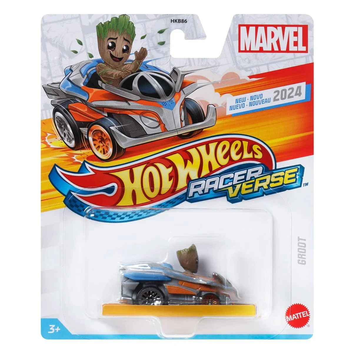 Hot Wheels Racer Verse Marvel Groot